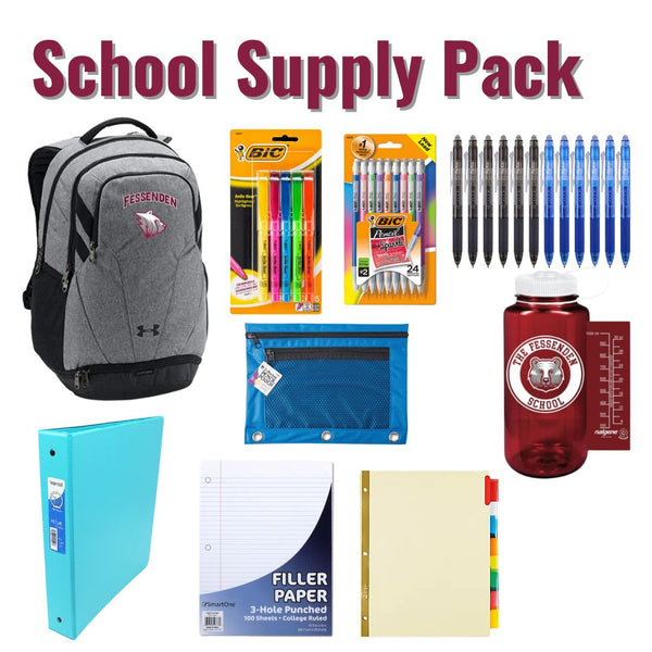 School Supply Pack WITH Backpack